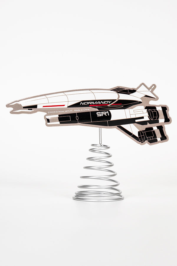 Mass Effect Dashing Through The Stars Tree Topper