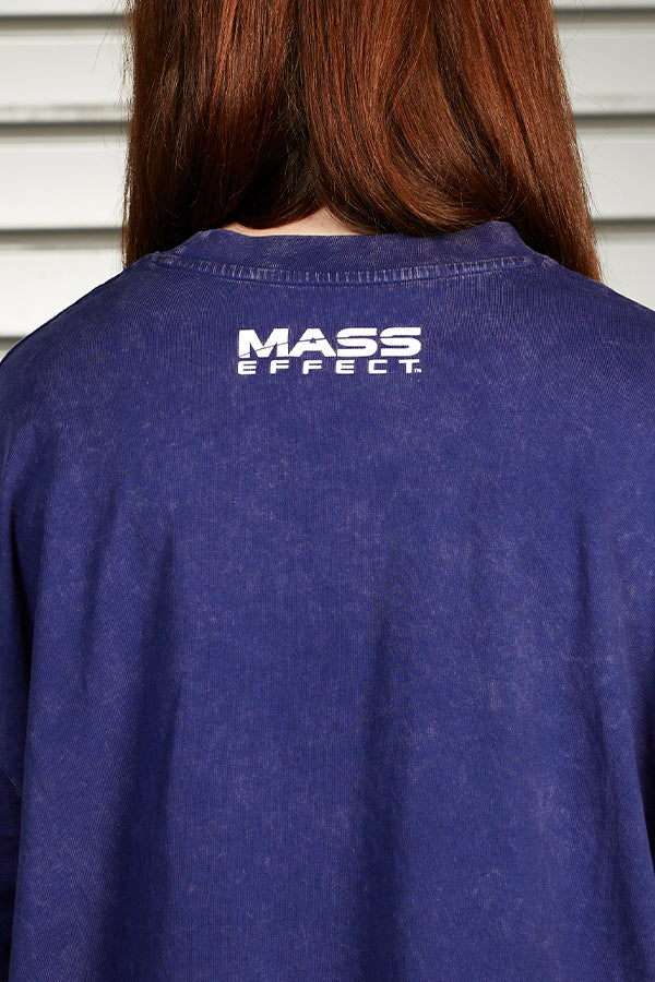 Mass Effect Vintage Acid Wash Tali T-Shirt