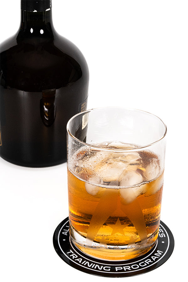 Set di bicchieri da whisky di Mass Effect con sottobicchiere