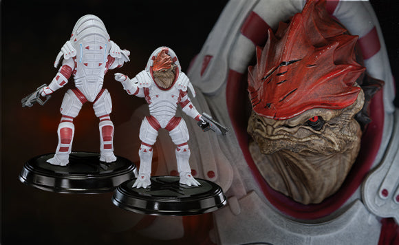 Mass Effect Urdnot Wrex PVC Statue (Phoenix Armour Variant)