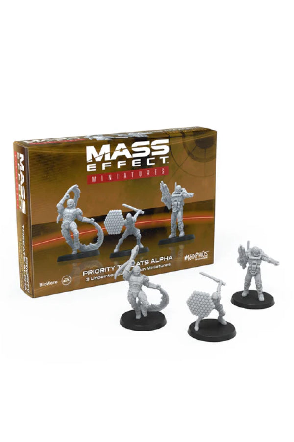 Mass Effect Miniatures Menaces prioritaires Alpha