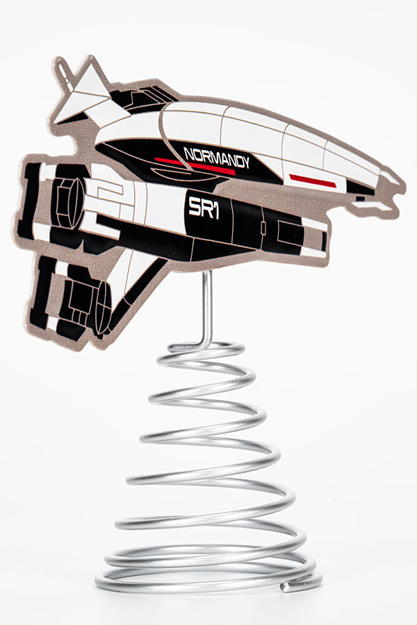 Mass Effect Dashing Through The Stars Tree Topper