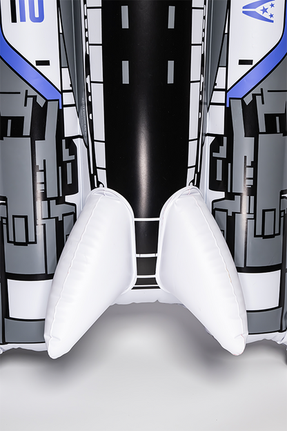 Mass Effect Sailing the Normandy Pool Float