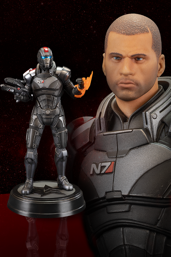 Mass Effect: Commander John Shepard PVC-Figur